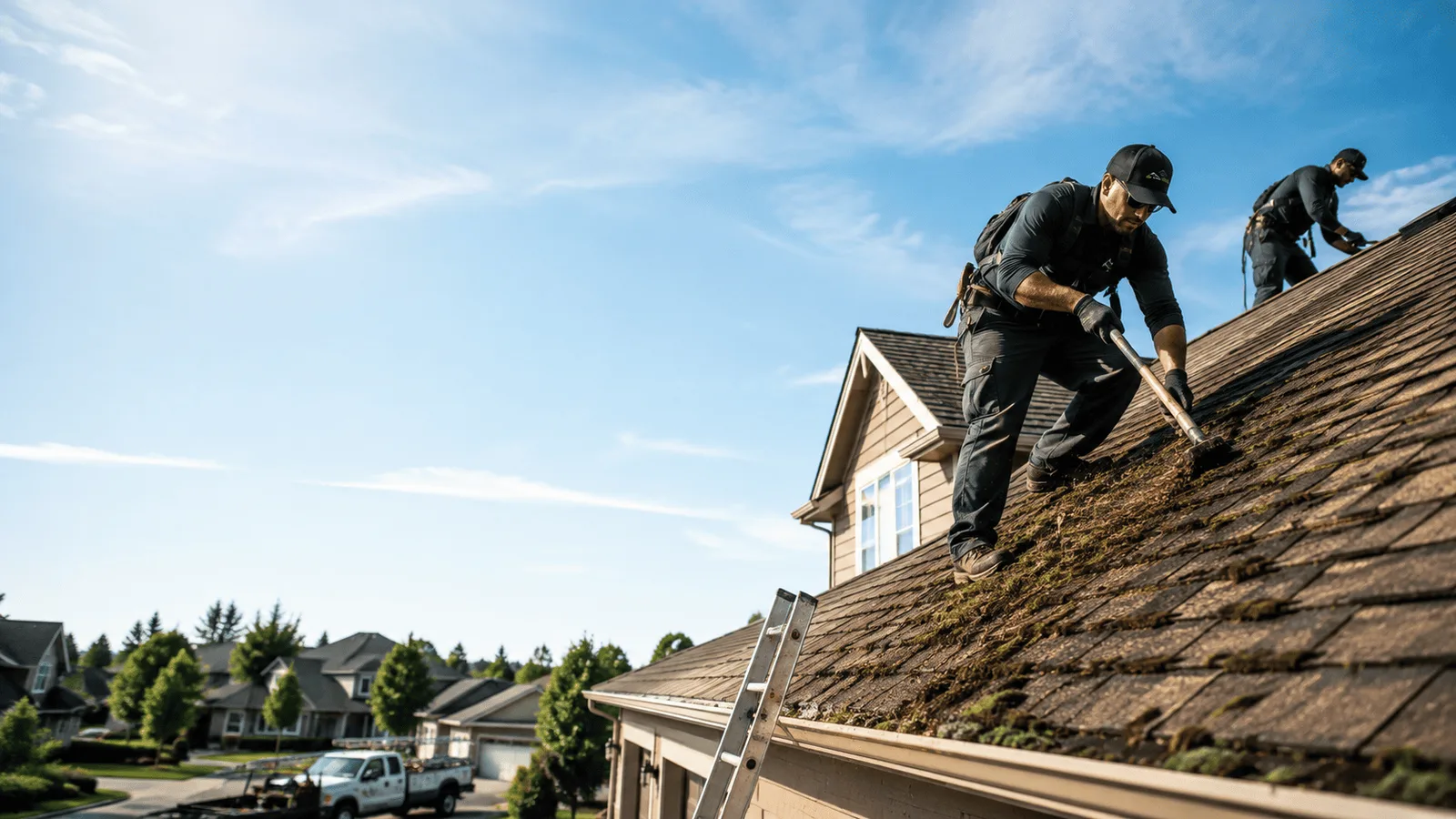Roof Moss Removal in Ligonier, IN near me